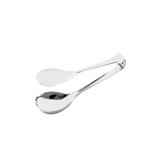 Oval Tongs with Solid Ends