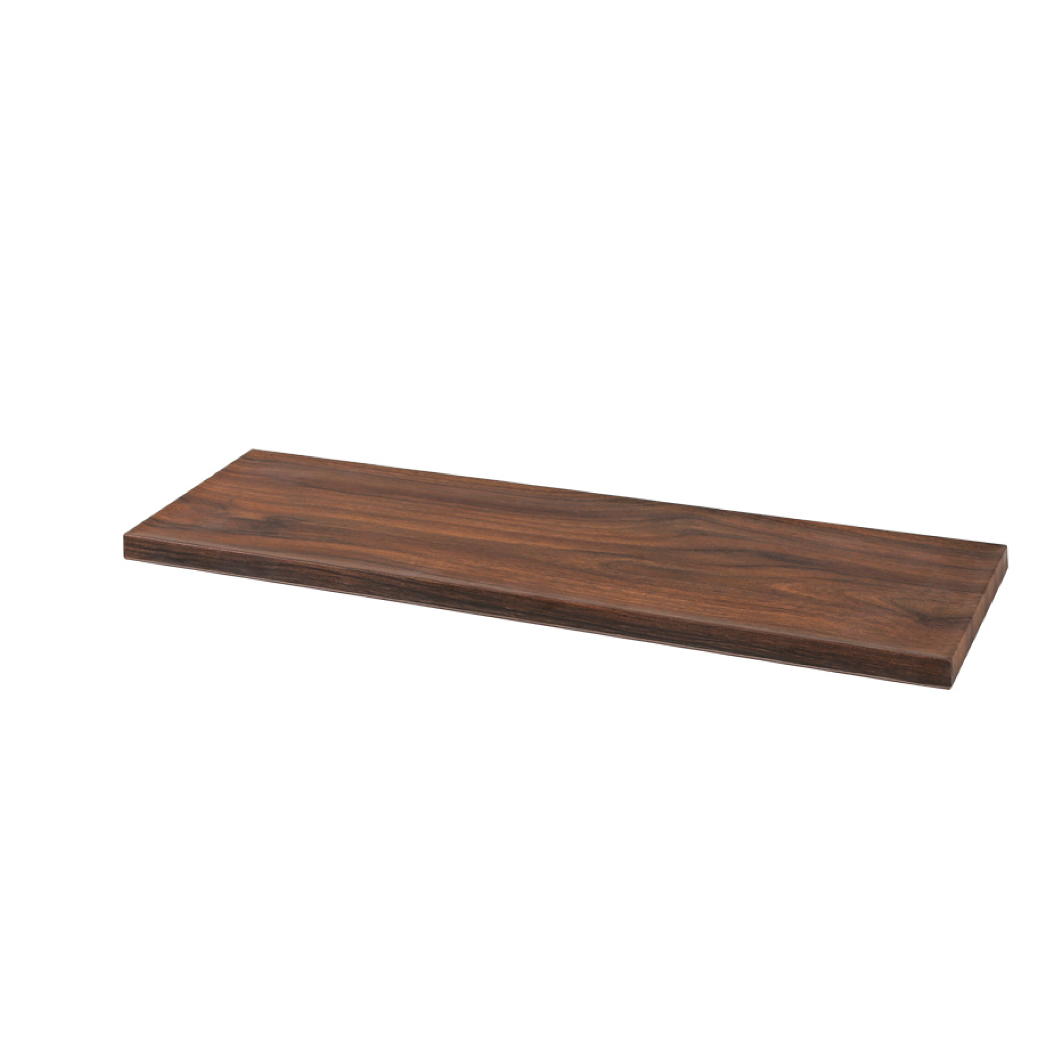 GN 2/4 Rectangular Dark wood tray