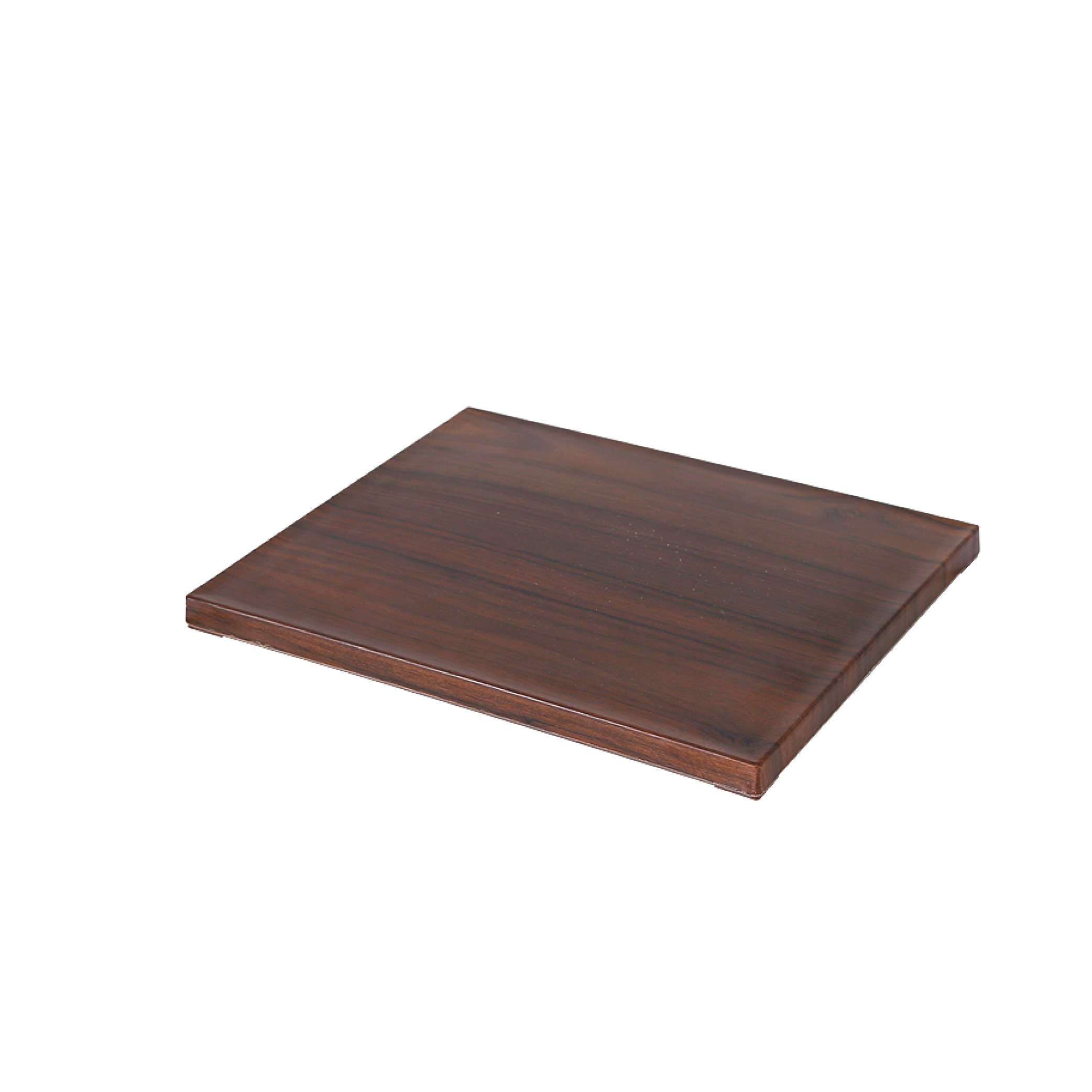 GN 1/1 Rectangular Dark wood tray